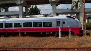E653系 回送電車 回8125M 電子警笛付き(フレッシュひたち⇒いなほ改造入場)