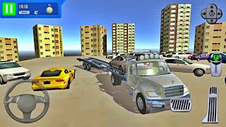 Tow Truck Car Transport - Multi Level Car Parking 6 - Best Android Gameplay screenshot 2