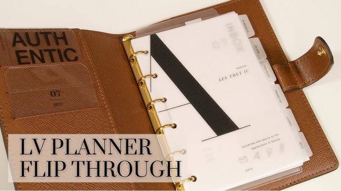 My Louis Vuitton planners. #stationeryaesthetic #lvplanner #luxuryplan