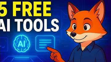 Top 5 FREE AI Tools That Print Money in 2025 💰 (Work Smarter, Not Harder)