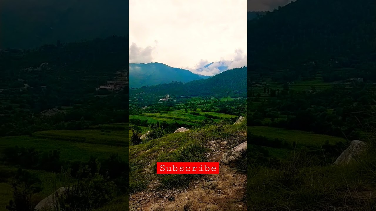 after the rain beauty of nature relaxing music kpk || meditation and beautiful nature subscribe