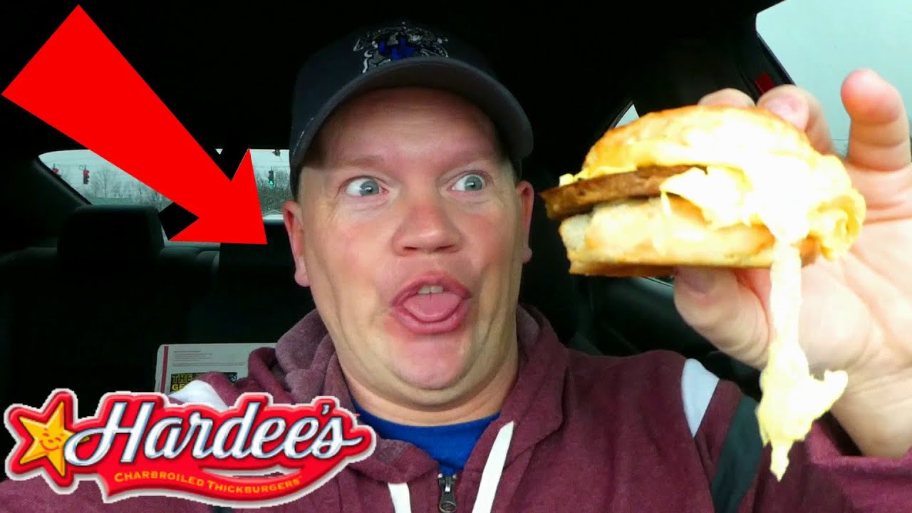 Hardee's Beyond Sausage Egg Cheese Biscuit (Reed Reviews) YouTube