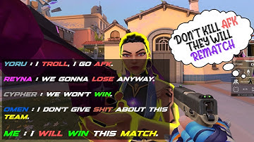 SOLO QUEUE EXPERIENCE IS WILD IN VALORANT