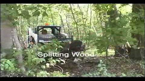 BOBCAT SKID STEER LOADER FORK GRAPPLE ATTACHMENT FOR FARM