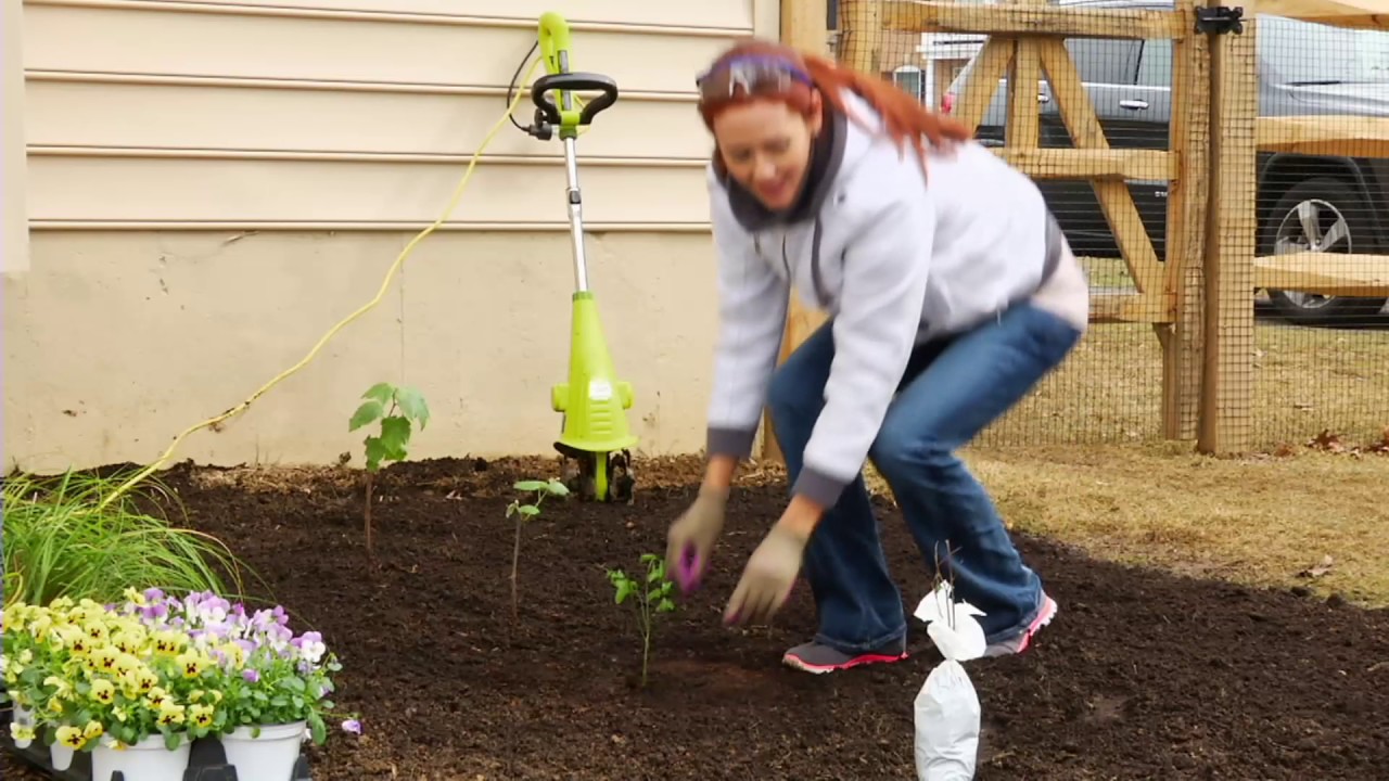 Sun Joe Electric Garden Tiller and Cultivator w/2.5 Amp Motor on QVC YouTube