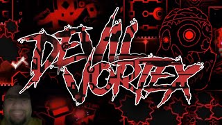 I FLUKED THE WAVE LOL // Devil Vortex 100% (Extreme Demon) by Rustam