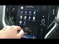 Enable wireless android auto and carplay on subaru outback using the cpaa plug and play dongle