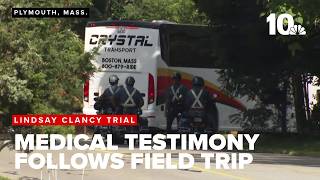 Jury views former Clancy home and hears more medical testimony
