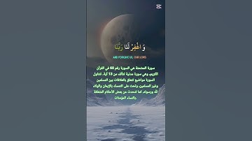 سورة الممتحنة، #اكسبلور #قرآن #اكسبلور #المصحف #duet #دويتو #تيك_توك #لايك #bhfyp #حالات_واتس #fyp