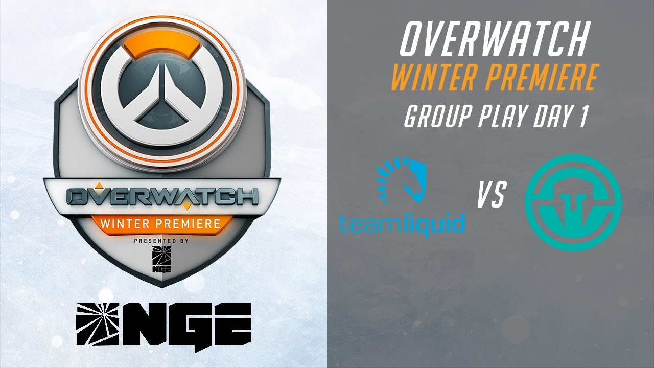 Part 1 Team Liquid vs Immortals - Group Play Day 1 - Overwatch Winter Premiere