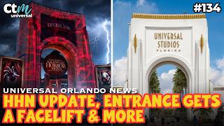 HHN Update Universal Entrance Gets A Facelift at Universal Orlando