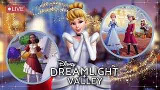 Welcome Cinderella! First Look At The Winter Ball Update! | Disney Dreamlight Valley