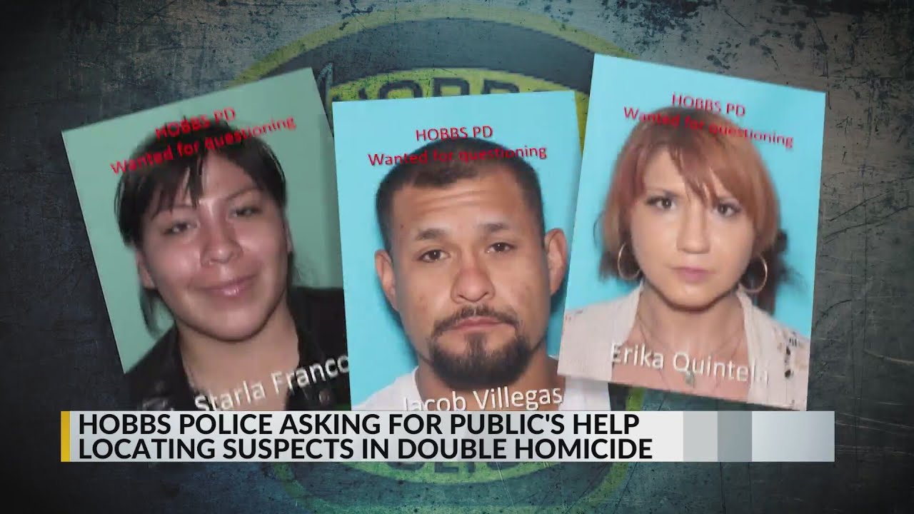 Hobbs Police Department investigate double homicide - YouTube