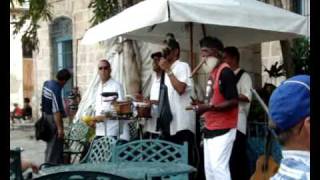 Son plaza de Catedral Havana Cuba