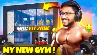 I OPENED A NEW GYM ( MBG FIT ZONE 💪 )  - Gym Simulator Ep 1 🔥  - TEAM MBG