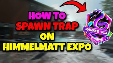 HOW TO SPAWN TRAP on Himmelmatt Expo in RANKED PLAY... (Modern Warfare 2 CDL Control MW2)