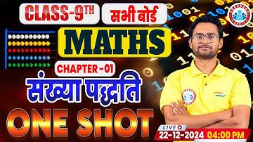 संख्या पद्धति in ONE SHOT | Class 9th Maths Chapter 1 | Complete Number System in One Shot