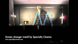 Screen changer install