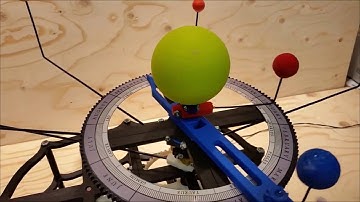 3D Printed 8 Planet Orrery