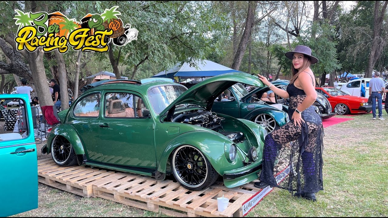 Vochos Súper Customs y Tuning en el 3er Racing Fest de Guanajuato
