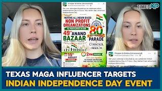 Texas Maga Influencer Slams Indian Independence Day Online Indians In U.s