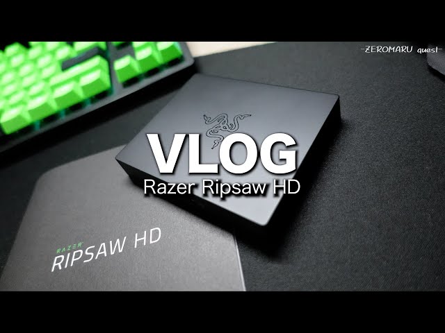 RazerRipsawHDキャプチャー　2個セット　新品　未開封 vlog］Razerのキャプチャーボードで配信も安心 / Razer Ripsaw HD