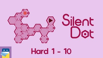Silent Dot: Hard Levels 1 - 10 Walkthrough Guide & iOS/Android Gameplay (by Sander Vanhove)