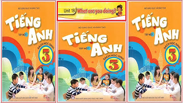 Tiếng Anh lớp 3 Unit 18 What are you doing?