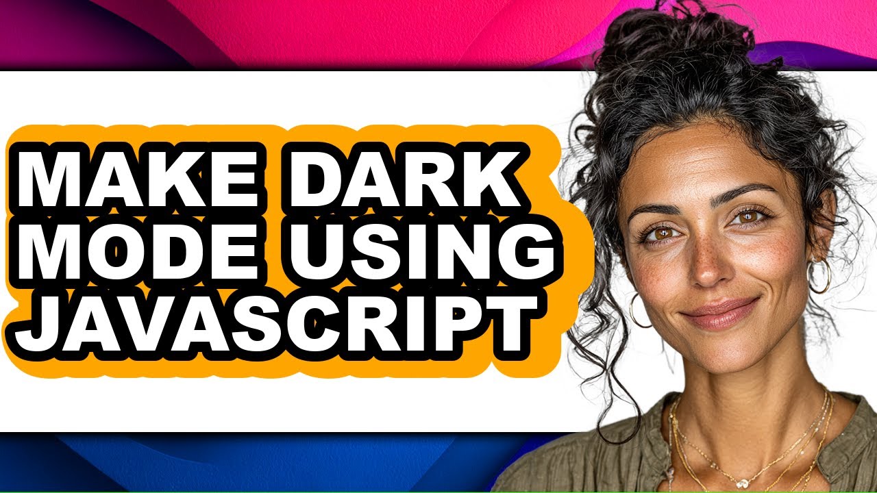 How to Make Dark Mode Using Javascript (updated) - YouTube