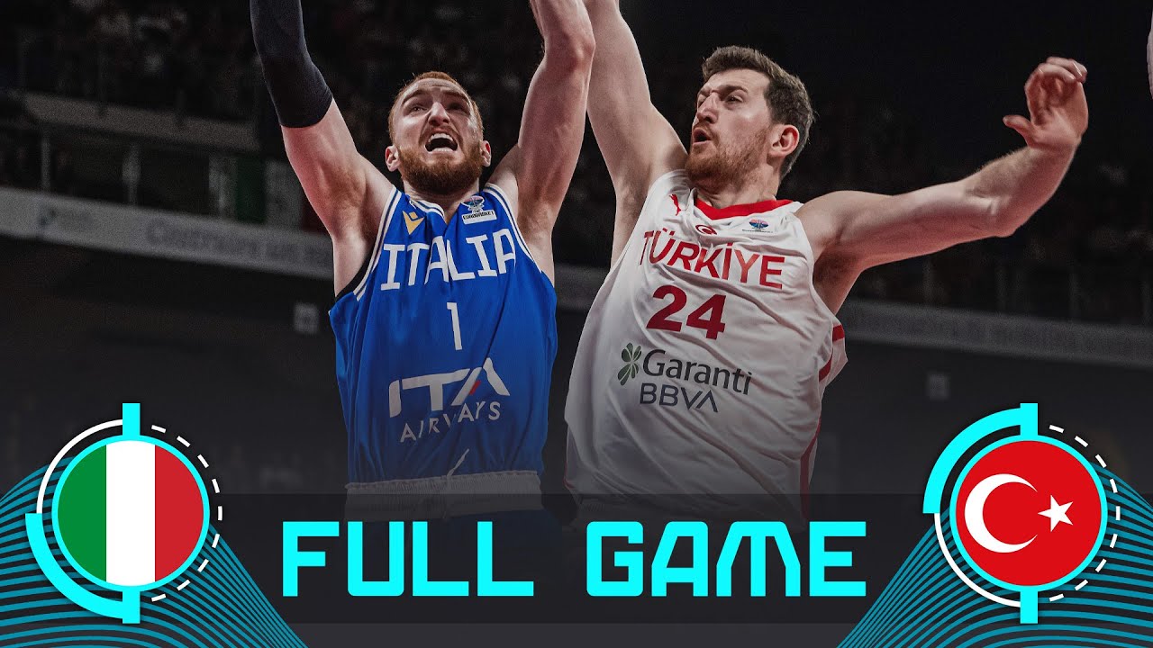 Italy v Türkiye | Full Basketball Game