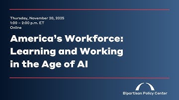 America’s Workforce: Learning and Working in the Age of AI