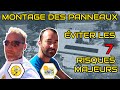 Montage des panneaux  vitez les 7 risques majeurs  partie 2 chez tienne lgf