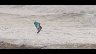 Epic Giant Waves Windsurfing Morocco Moulay Bouzerktoun