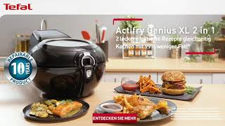 Tefal ACTIFRY Genius XL 2 in 1 Heißluftfritteuse 1500 Watt