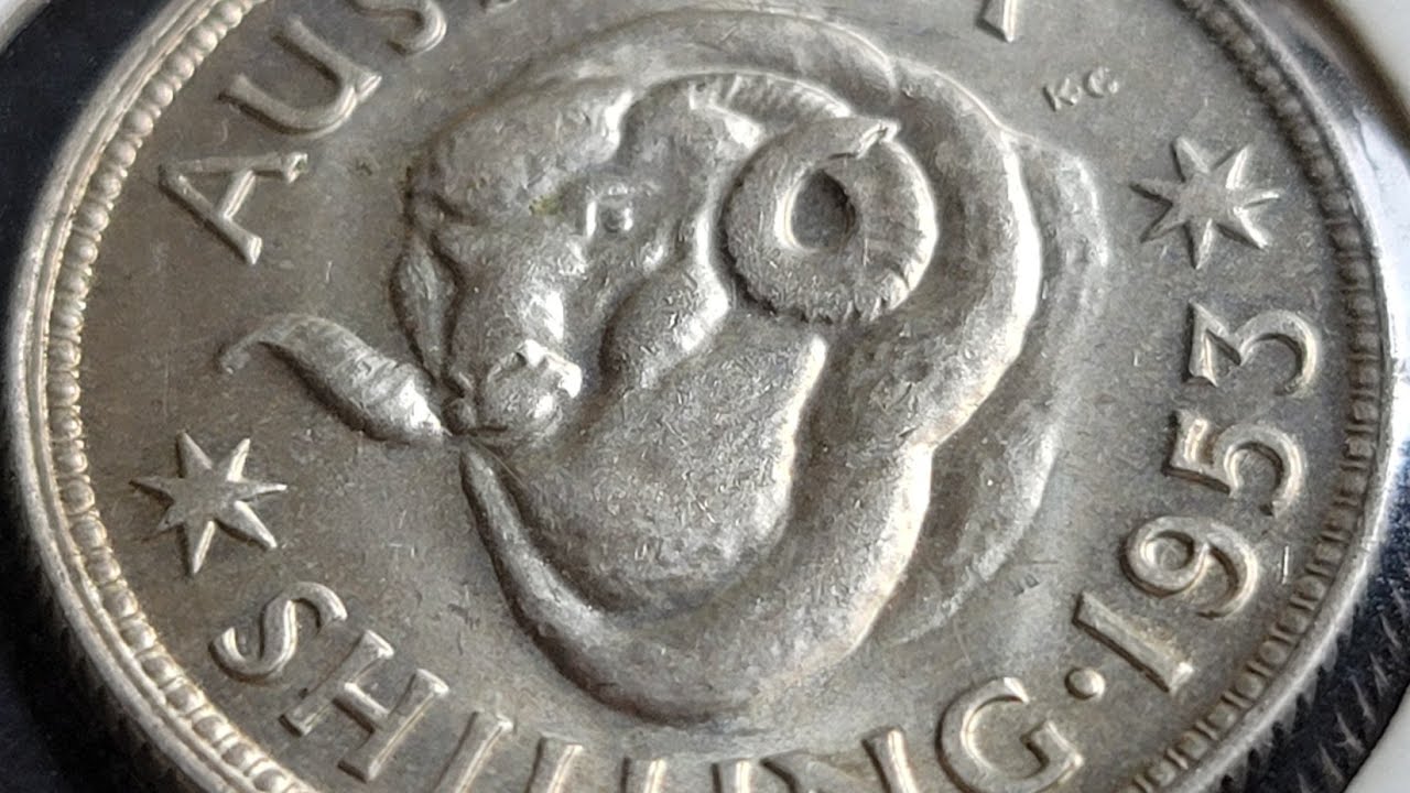 Australia 1953 Silver Shilling