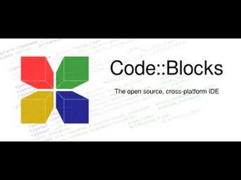 تسطيب برنامج code blocks+عمل new project - YouTube