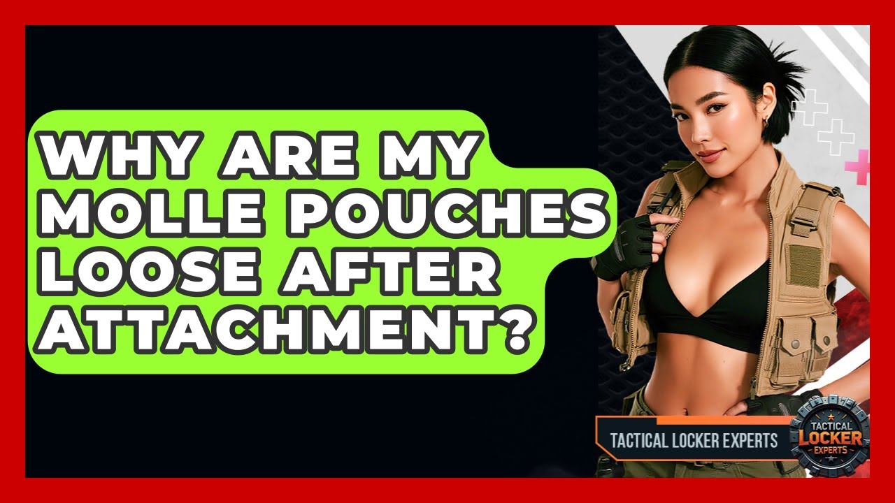 Why Are My MOLLE Pouches Loose After Attachment? - Tactical Locker Experts