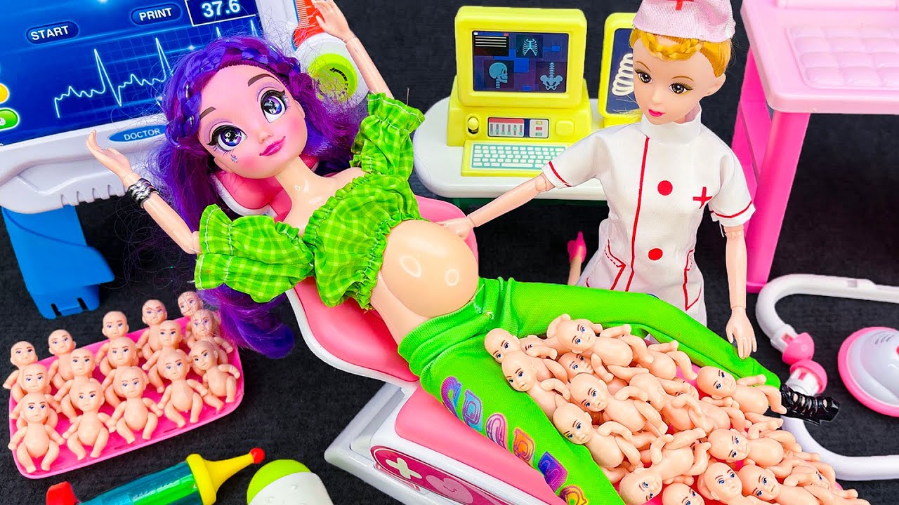 15 Satisfying With Unboxing Doctor Set Toys, Prinsess Ambulance Car Doctor Set ASMR Video