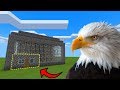 How To LIVE INSIDE an EAGLE FARM in Minecraft PE