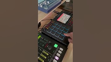 Re-jigged the synths - quick jam to test them… happy Sunday party vibes #tr8s #mpc #mpclive2 #lyra8