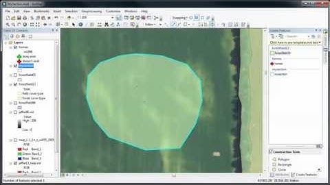 ArcMap - Editing - Polygon donuts