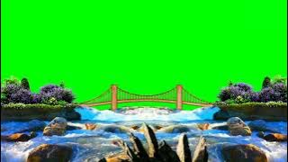 Latar belakang air sungai video green screen || green screen video|| free download link di deskripsi