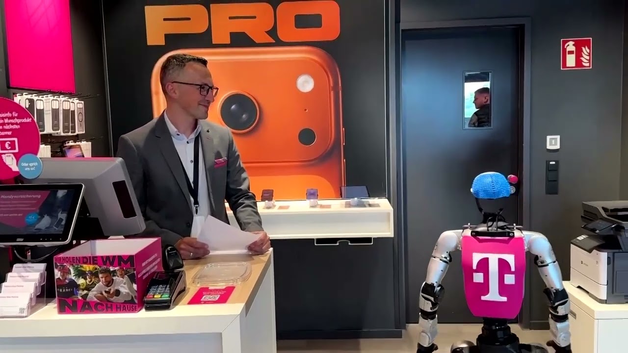 Meet the AI powered robot assistant helping Germans shop