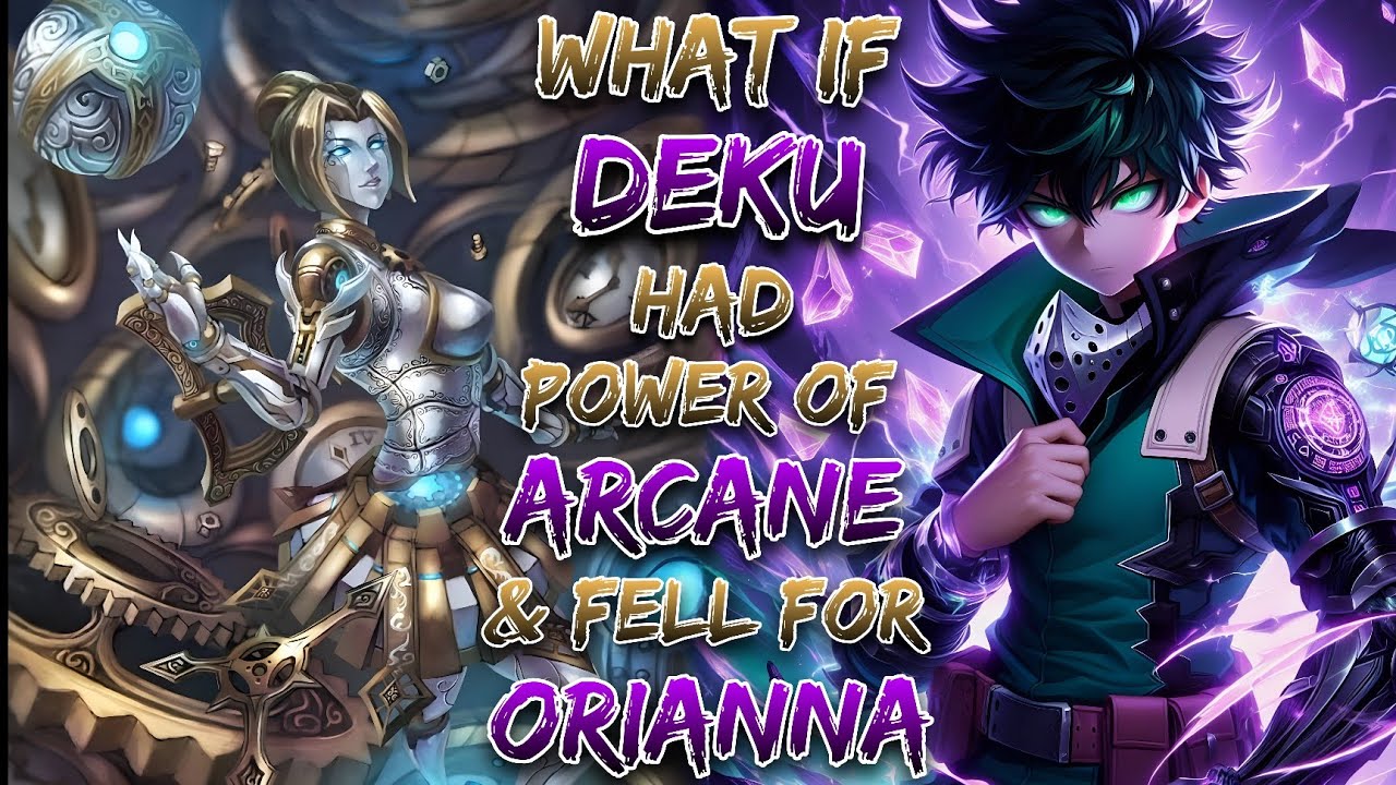 What If Deku Had Power Of Arcane & Fell For Orianna!? | Movie | MHA x League Of Legends 