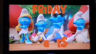 Nicks Friday Night Animated Heaven W Spongebob, The Smurfs, Middlemost Post And More