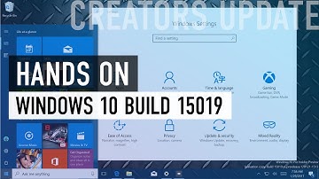 Windows 10 Creators Update (build 15019): Hands-on with all the new features