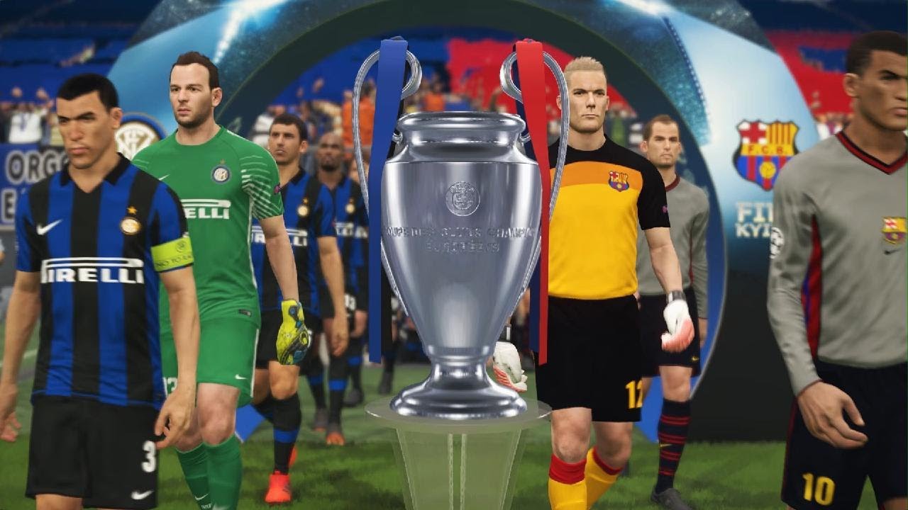 FINAL CHAMPIONS LEAGUE - BARCELONA CLASSIC VS INTER CLASSIC