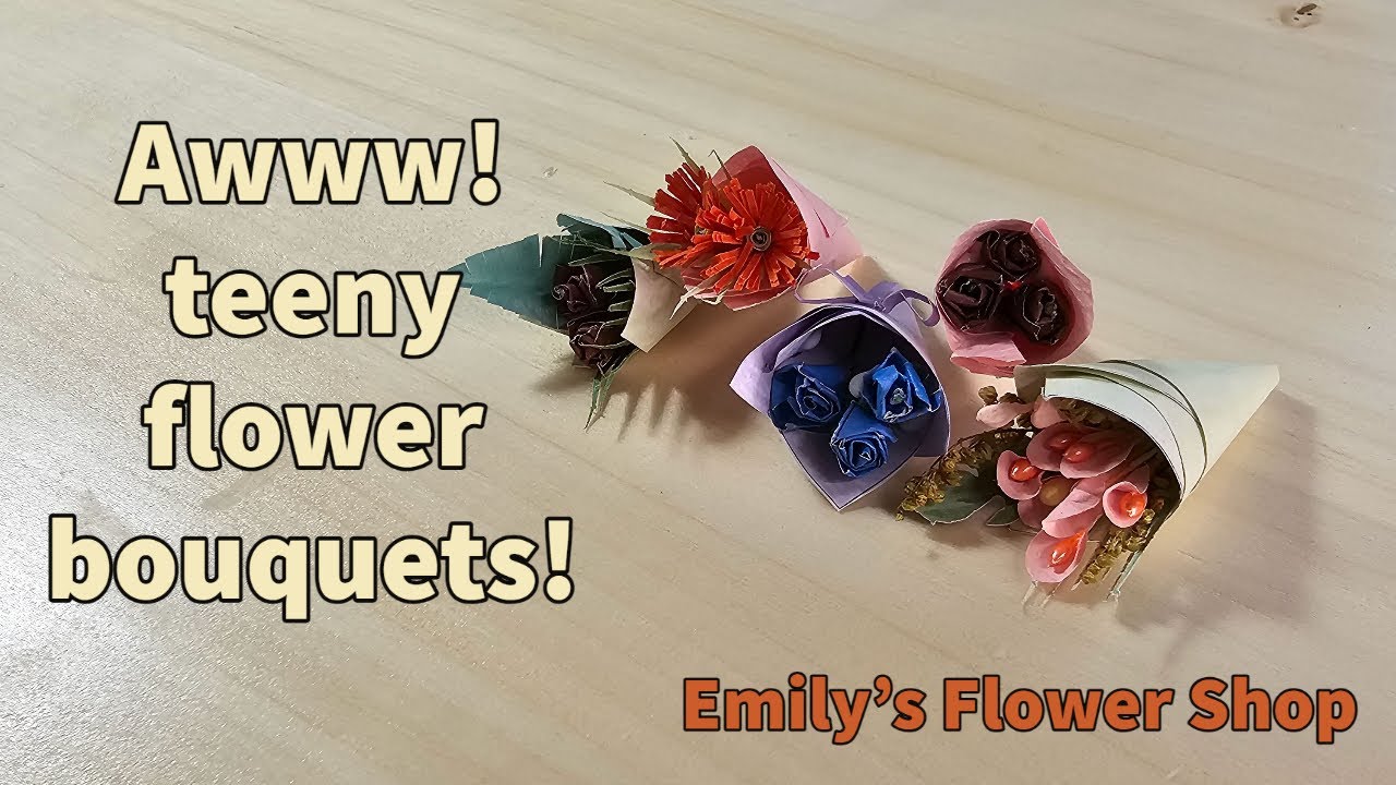 DIY: Miniature bouquets! - Wallflower Kitchen