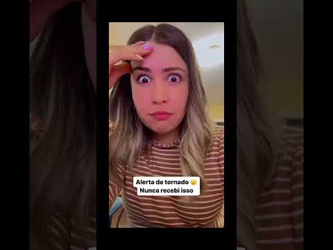 Recebemos um alerta