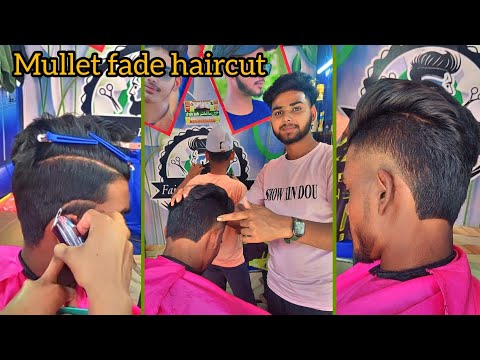 💈Mullet haircut ✂️ full tutorial video! Mullet fade haircut 💈 #faizanhairsalon